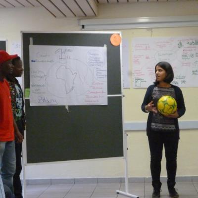 Präsentation der Themen; © WUS