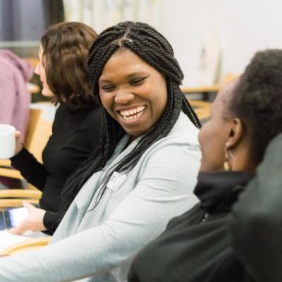 Spass am Diskutieren, © WUS