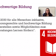 Maria Richet_Hochwertige Bildung - Screenshot WUS (c)
