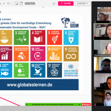 Qalifikationsseminar I - SDGs (c) Screenshot WUS