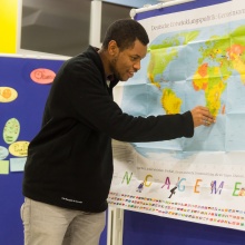 STUBE - Diskriminierung im Bildungssystem - Teilnehmer an Weltkarte